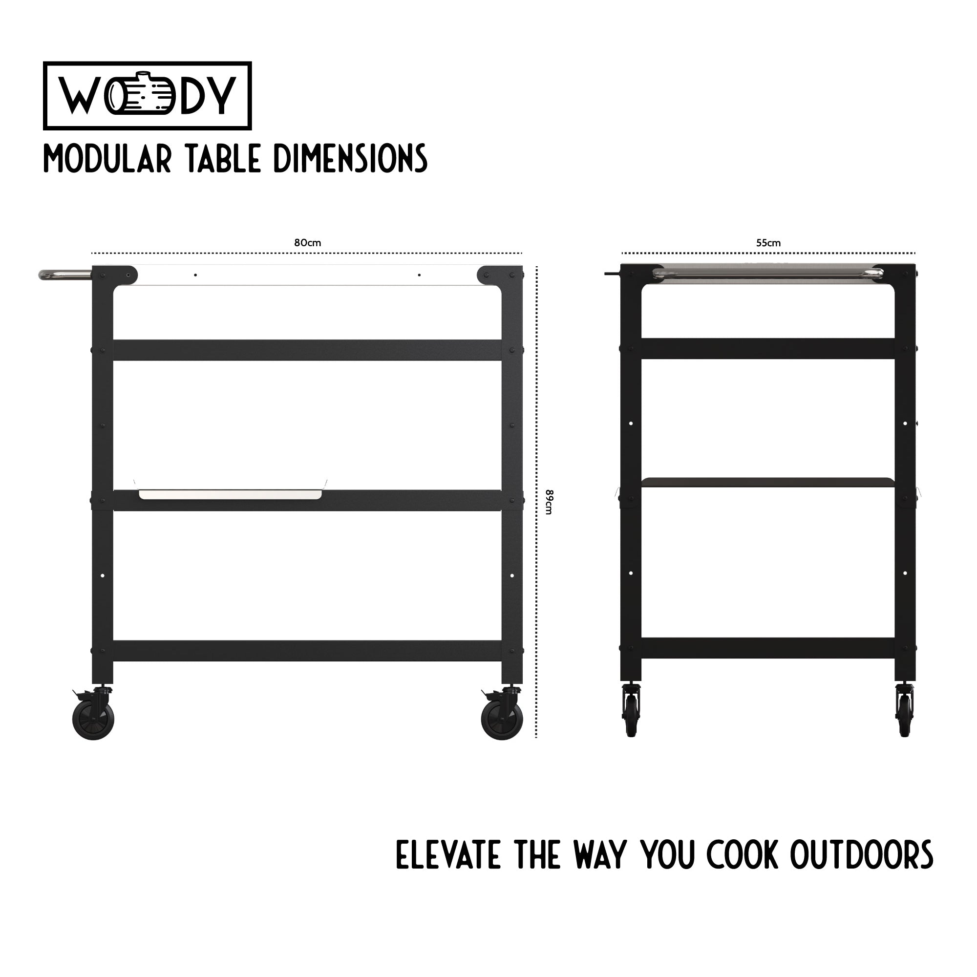 Woody Oven - Modular Pizza Oven Table