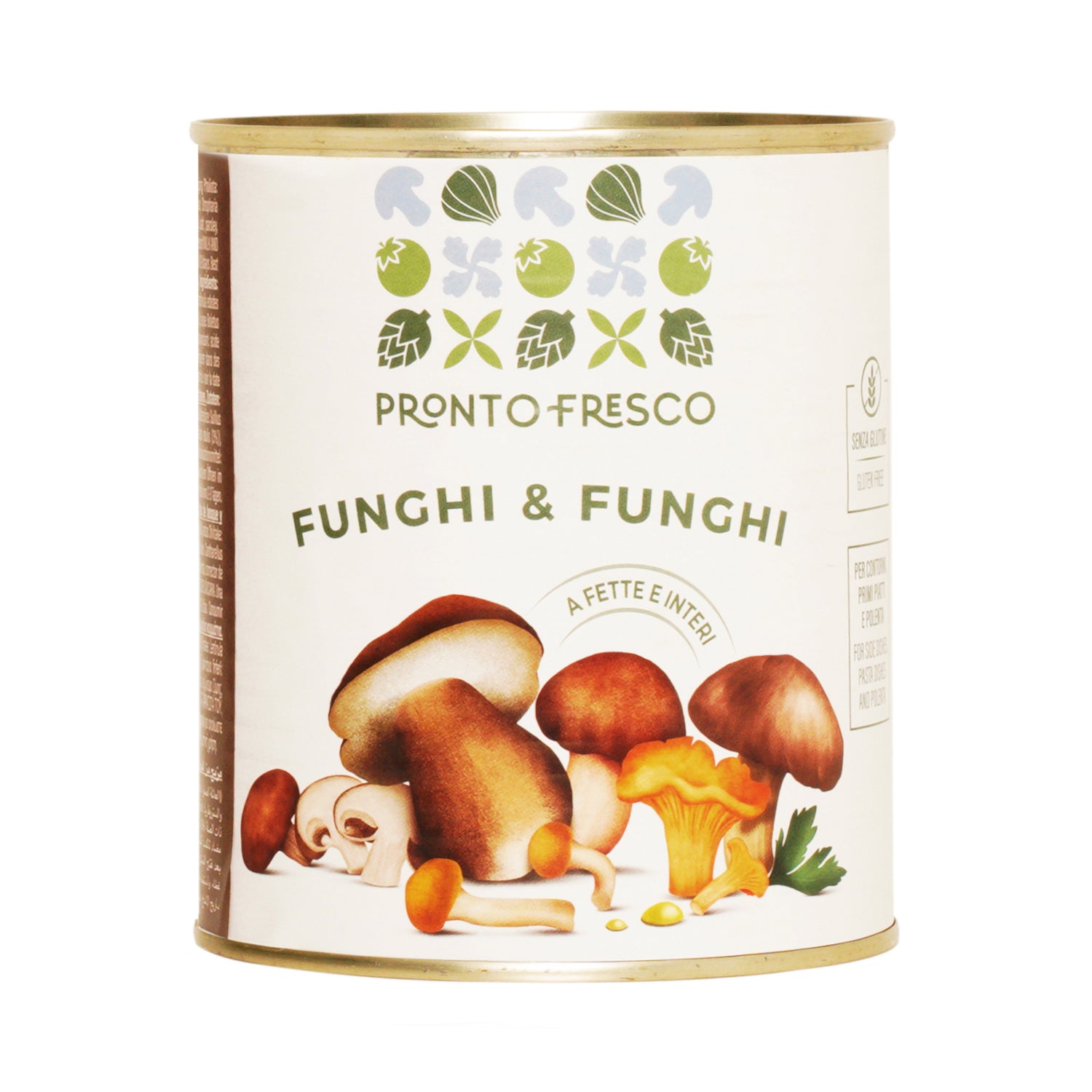 Greci Pronto Fresco - Funghi & Funghi Cultivated Mushrooms - 800g