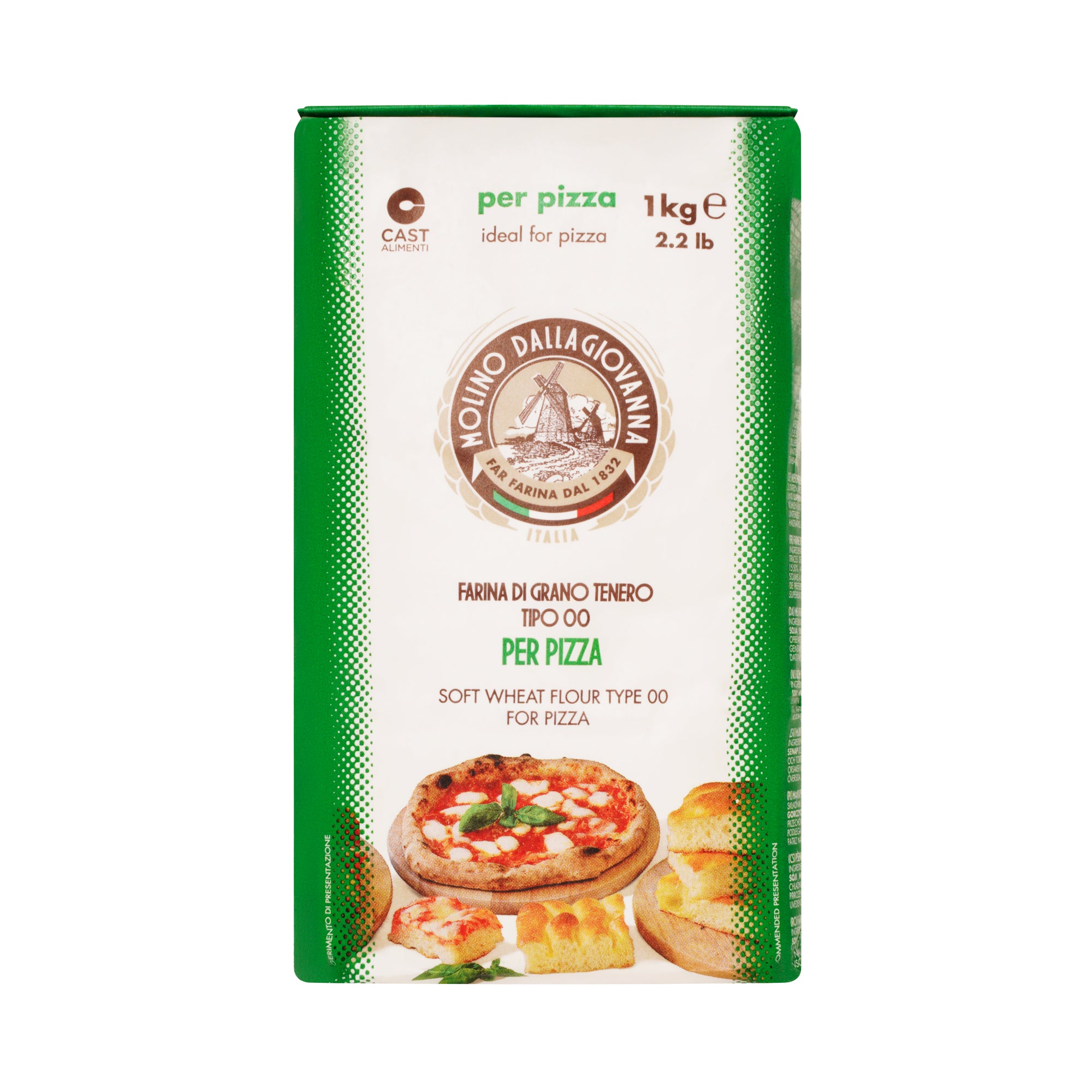 Molino Dallagiovanna - Pizza Flour '00' - 1kg – Woody Oven