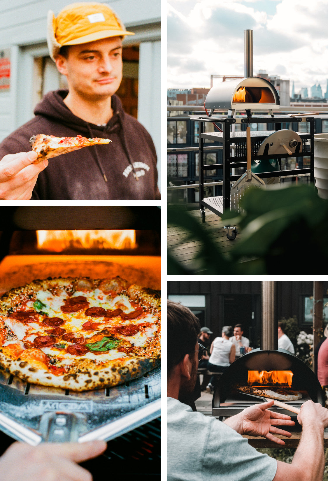 Woody Pizza Oven Setup